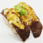 Wagyu Garlic Steak Aburi